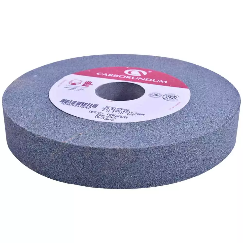 Rebolo Reto 06x01 Pol. A36 Q5V10W Carborundum